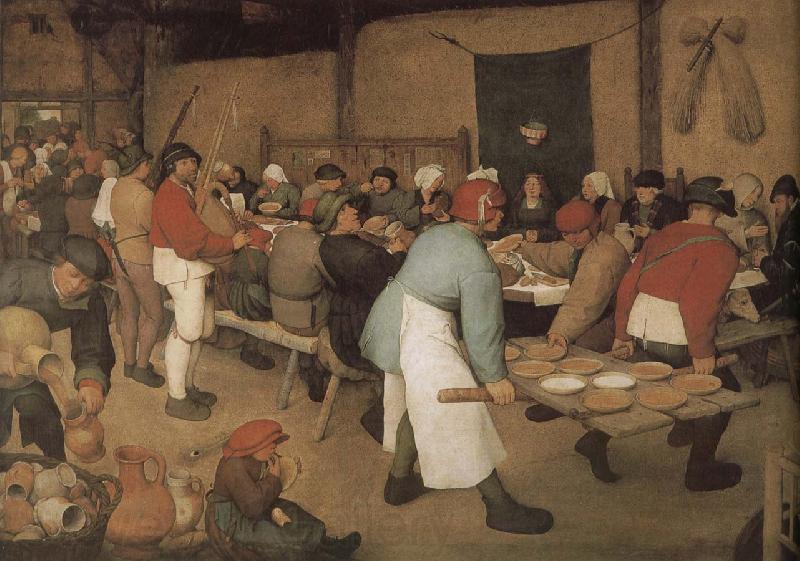 Pieter Bruegel Peasant wedding